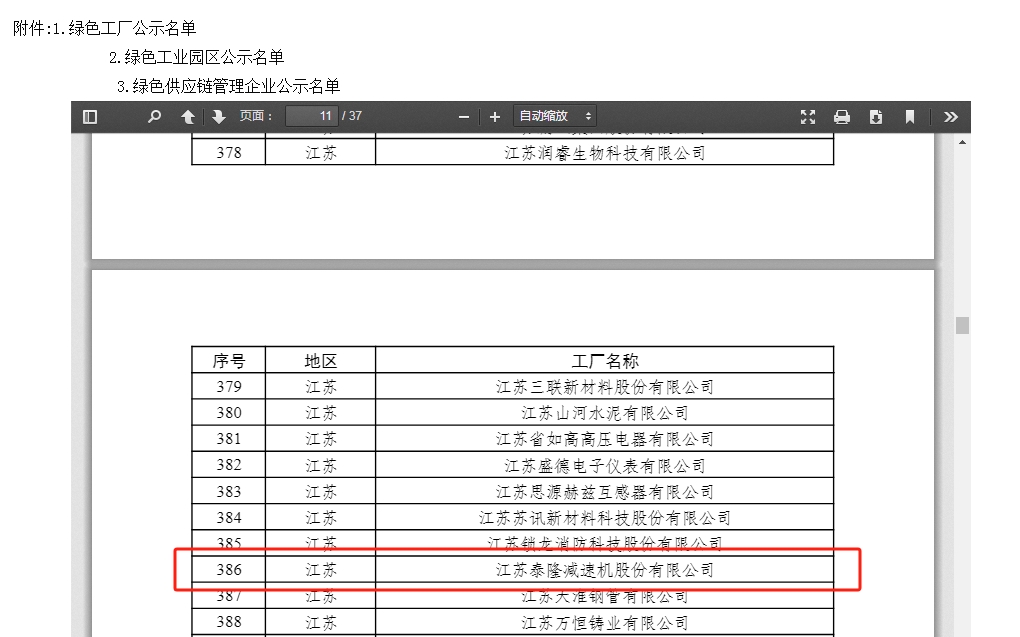 江蘇泰隆減速機(集團(tuán))股份有限公司 江蘇泰隆減速機(集團(tuán))股份有限公司
